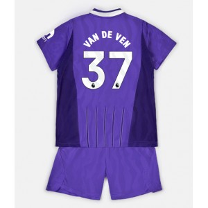 Tottenham Hotspur Micky van de Ven #37 Jalkapallovaatteet Lasten Kolmas peliasu 2026-27 Lyhythihainen (+ Lyhyet housut)
